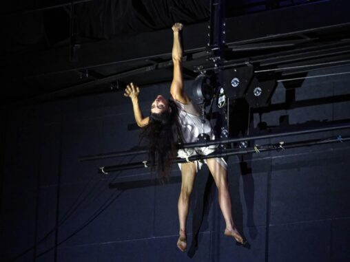 Cie Lézards Bleus - Antoine Le Menestrel_DESCENSIONS_Mougins_danseur©Nathalie Sternalski