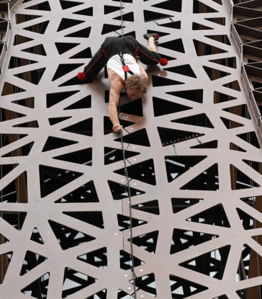 Cie Lézards Bleus-Antoine Le Menestrel_Service à tous les étages_Arles©G Ceccaldi